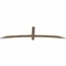 Ekena Millwork Bellingham Smooth Timber Gable Bracket, Douglas Fir, 84"W x 21"H x 1 1/2"D x 3 1/2"F, 6/12 Pitch GBW084X21X0204BEL00SDF - alternate 3